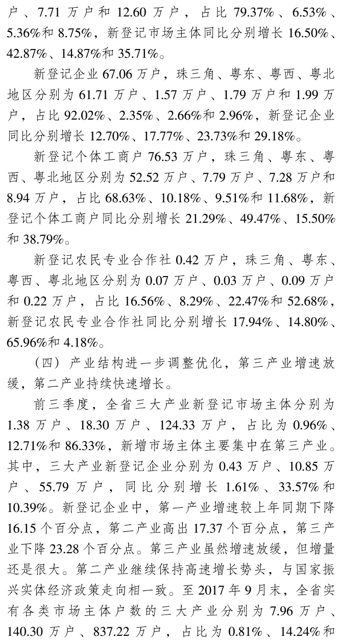 广东省质量统表2017，质量提升与产业升级的年度观察